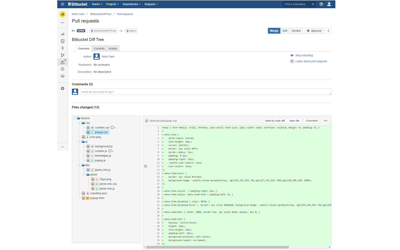 bitbucket-diff-tree-bitbucketdifftree